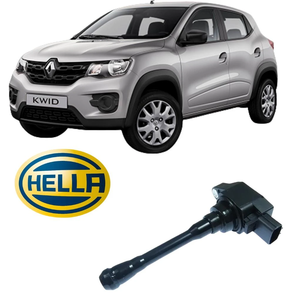 BOBINA INJ ELET RENAULT KWID 1.0 12V 2017 ACIMA
