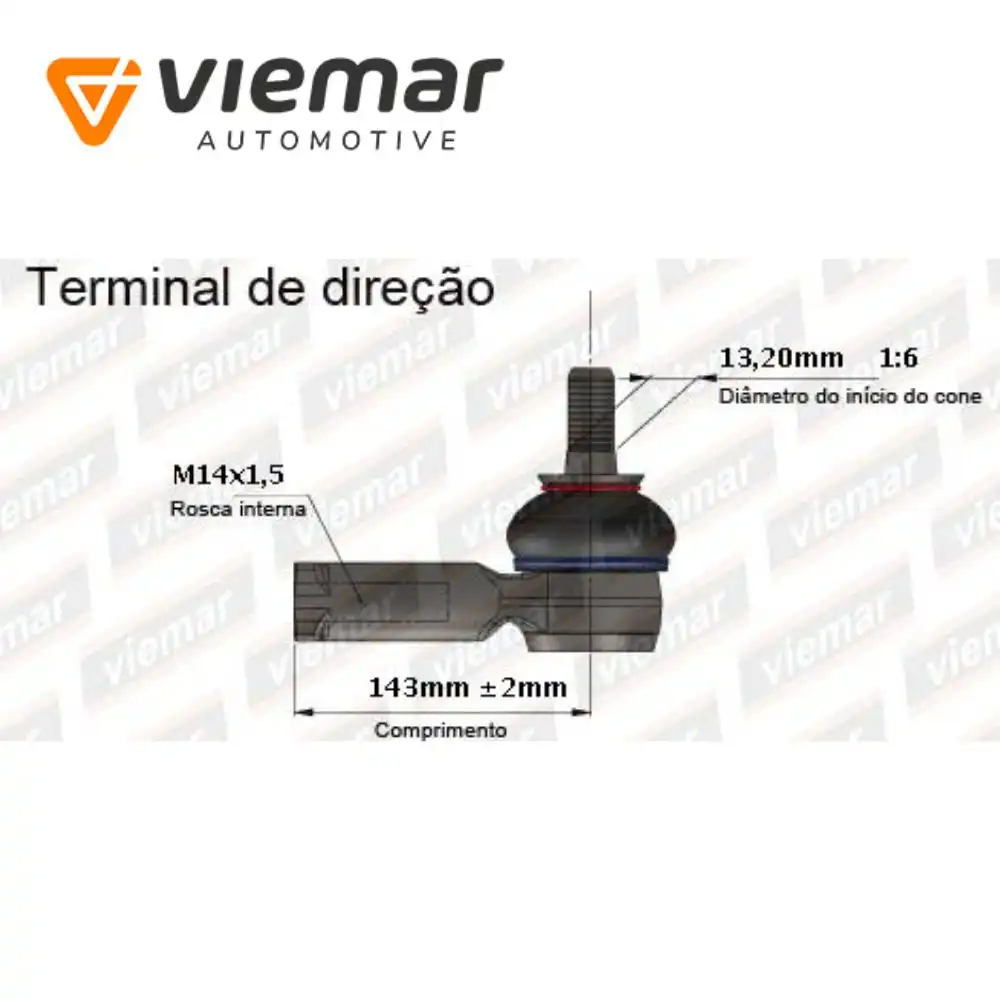 PONTEIRA DIRECAO CRUZE 2017 A 2022 DIR