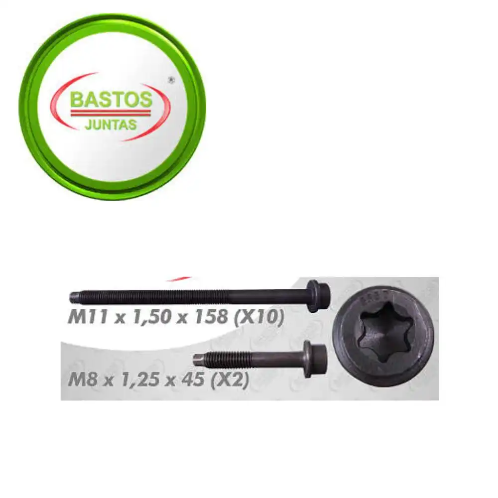 PARAFUSO CABECOTE MOTOR ZETEC ROCAN 1.0 1.6 8V (JOGO)
