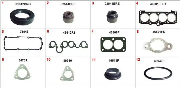 JUNTA MOTOR GOL 96/ MOTOR AP 1.6 1.8 96/ SUPERIOR C/RETENTOR