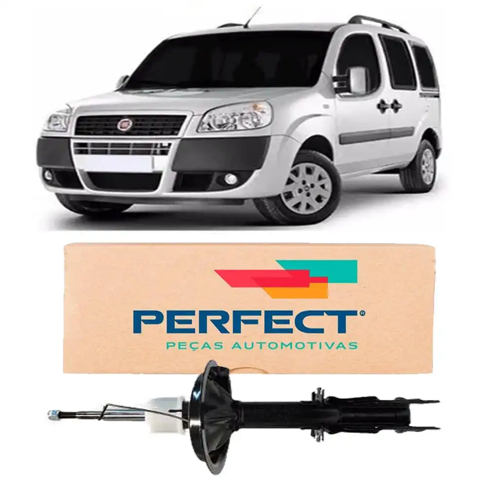 AMORTECEDOR DIANTEIRO FIAT DOBLO 2002 A 2017