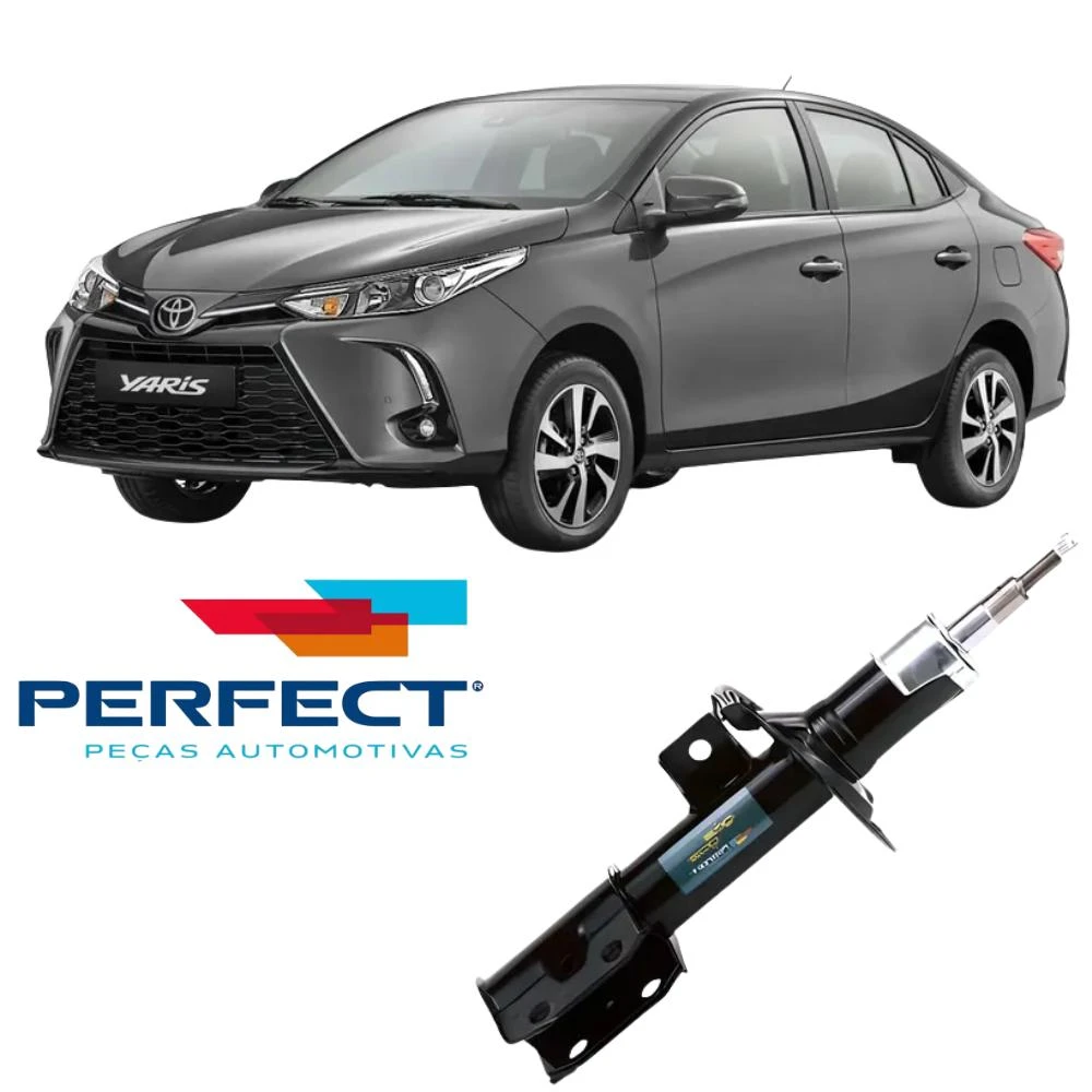 AMORTECEDOR DIANTEIRO YARIS 2018 A 2025 ESQUERDO