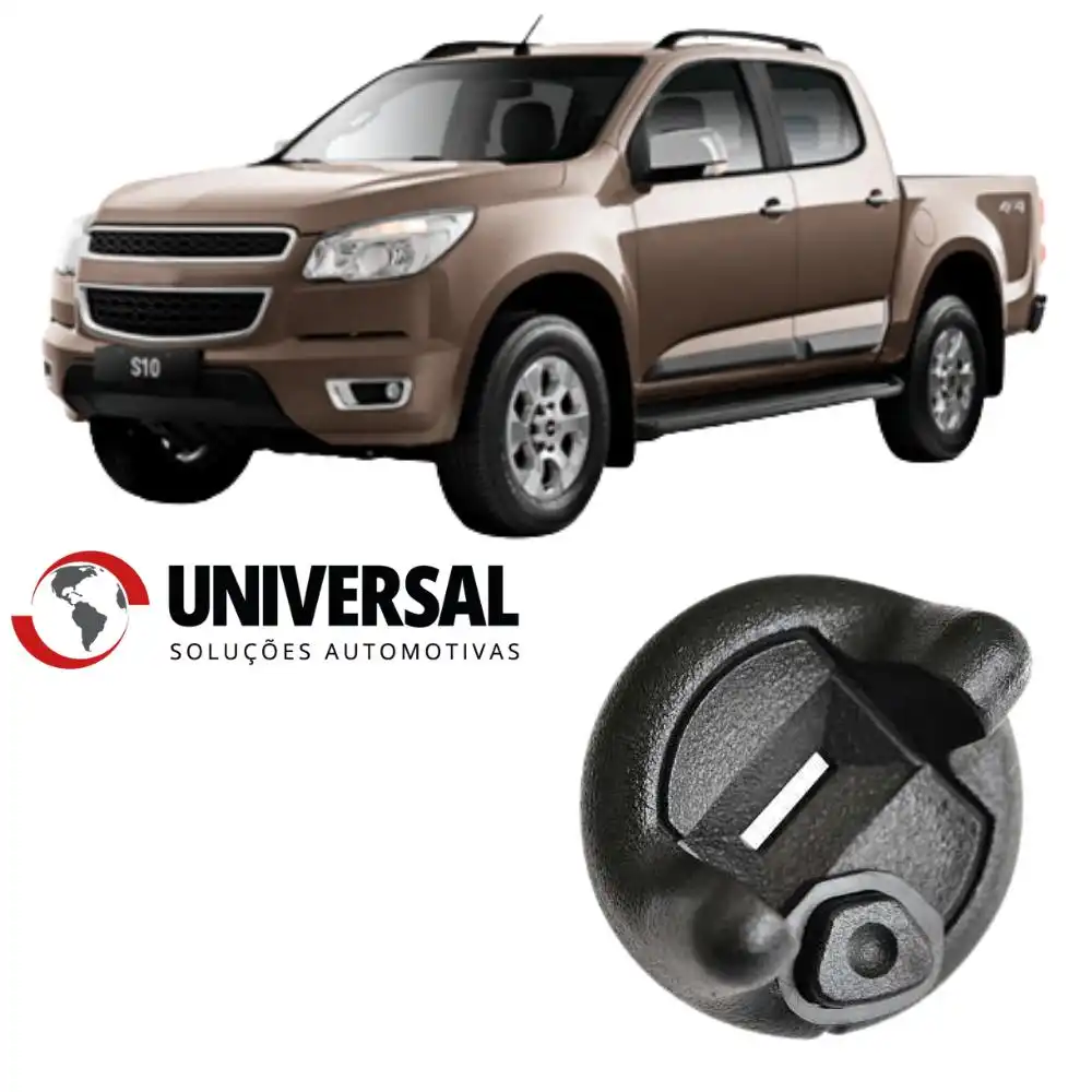 BORBOLETA CHAVE IGNICAO S-10 PRETA SILVERADO