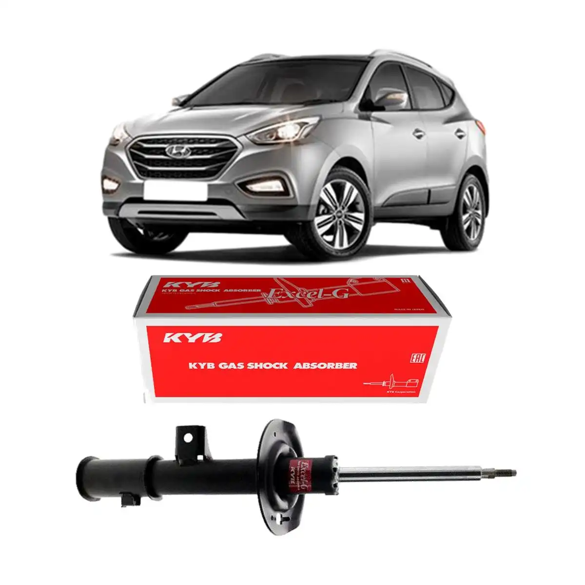 AMORTECEDOR DIANTEIRO HYUNDAI IX35 2010 A 2020 ESQUERDO