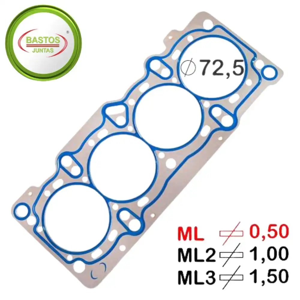 JUNTA CABECOTE UNO 1.4 8V FIRE EVO 2010 A 2016 METAL