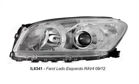 FAROL TOYOTA RAV4 2009 A 2012 ESQ