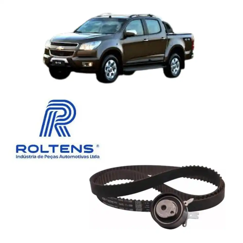 KIT CORREIA DENTADA S-10 2.8 2012 A 2013