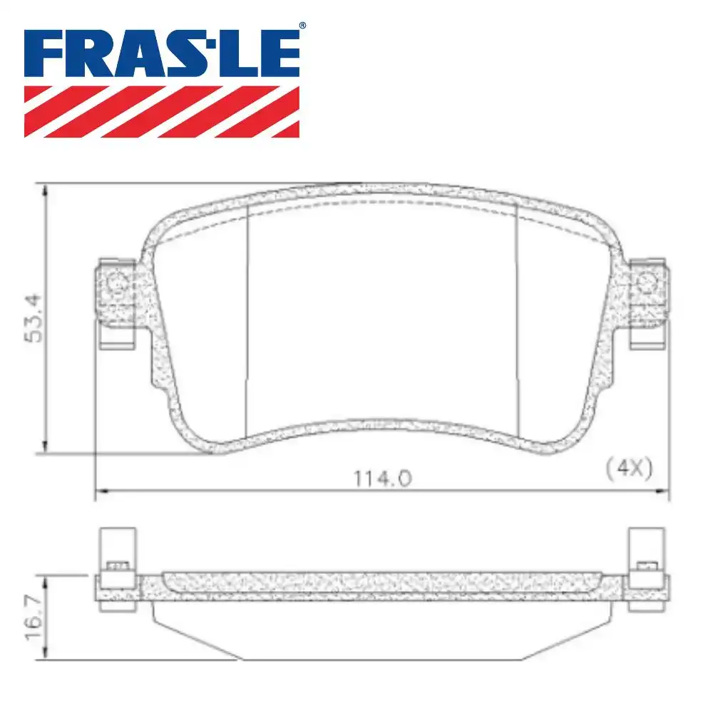 PASTILHA FREIO TRASEIRA PEUGEOT EXPERT 1.6 2018 ACIMA