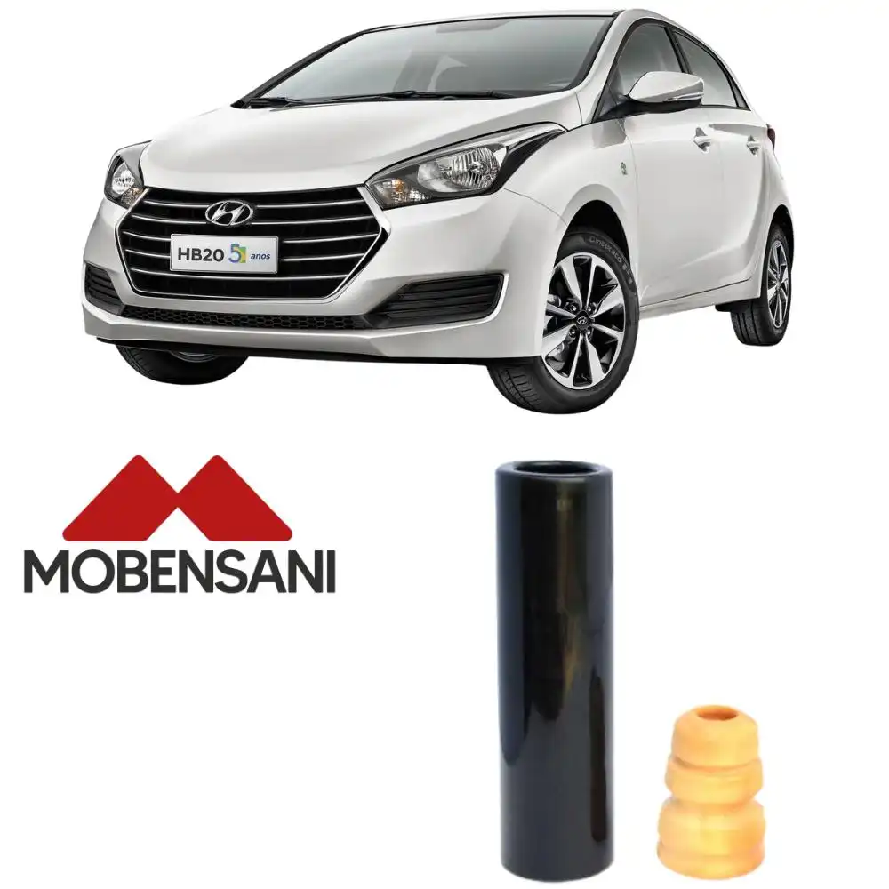 KIT AMORTECEDOR TRASEIRO HYUNDAI HB20 2012/