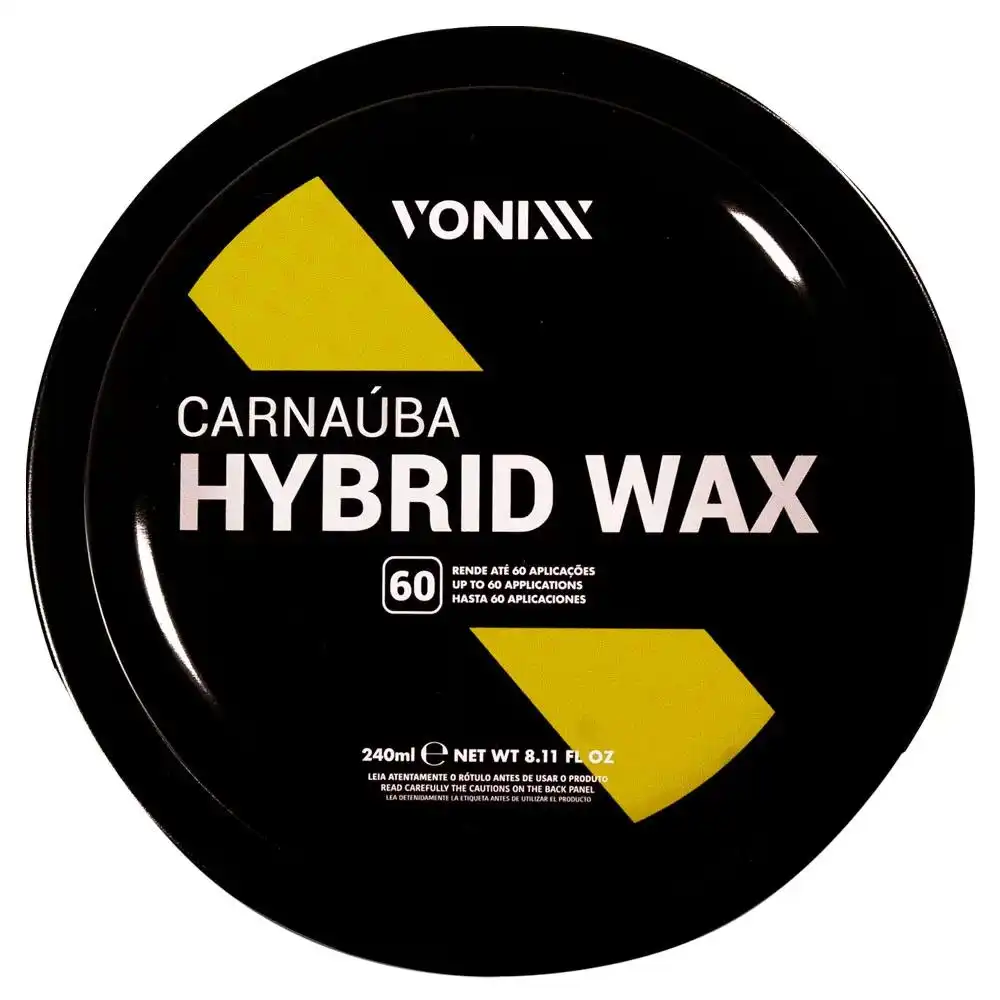 CERA DE POLIR CARNAUBA HYBRID WAX 240ML