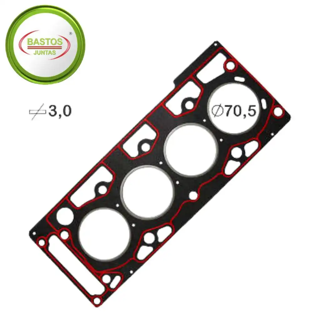 JUNTA CABECOTE FIESTA 1.0,KA 1.0 MOT ZETEC ROCAN FIBRA 3MM