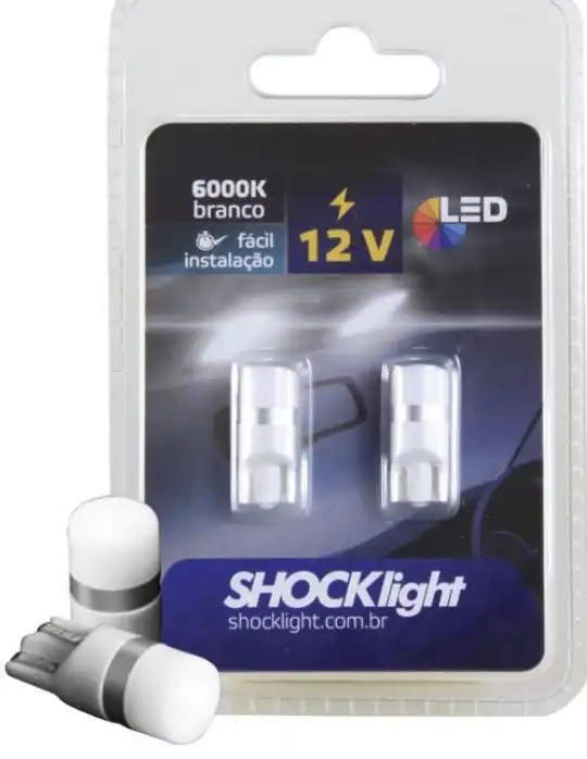 LAMPADA SINALEIRA PINGO DAGUA DE LED (BRANCA)