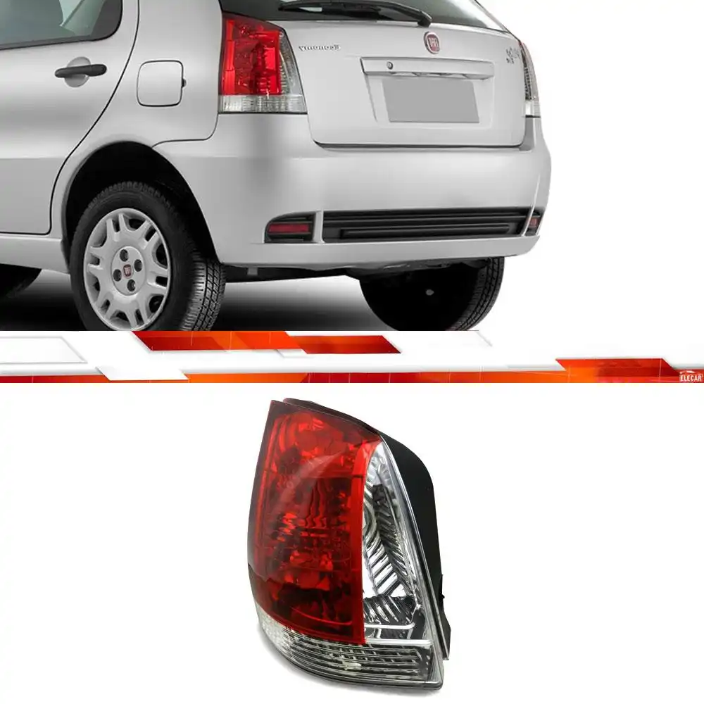 SINAL TRAS FIAT PALIO 07/11 ESQ BICOLOR
