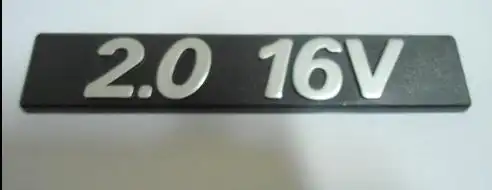 EMBLEMA FIAT TEMPRA 2.0 16V (BASE PRETA)