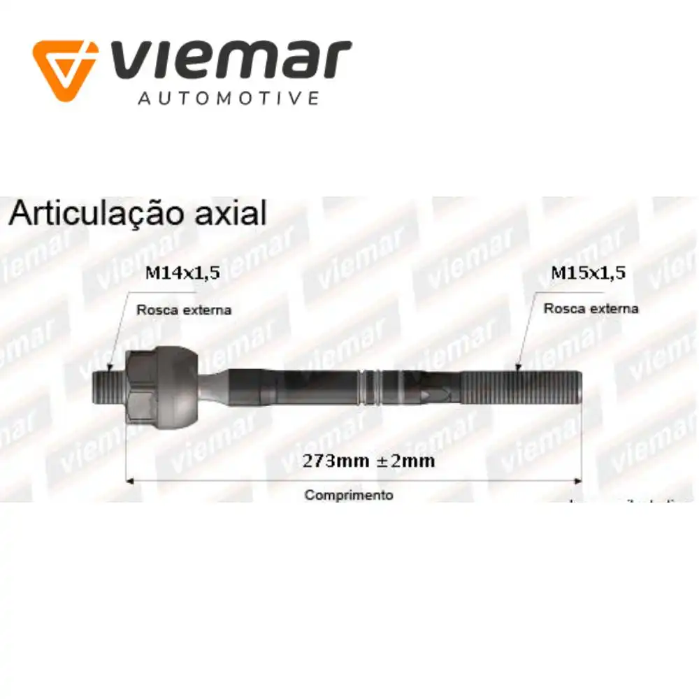 BARRA AXIAL TOYOTA COROLLA 2008/ ELETRO MECANICO