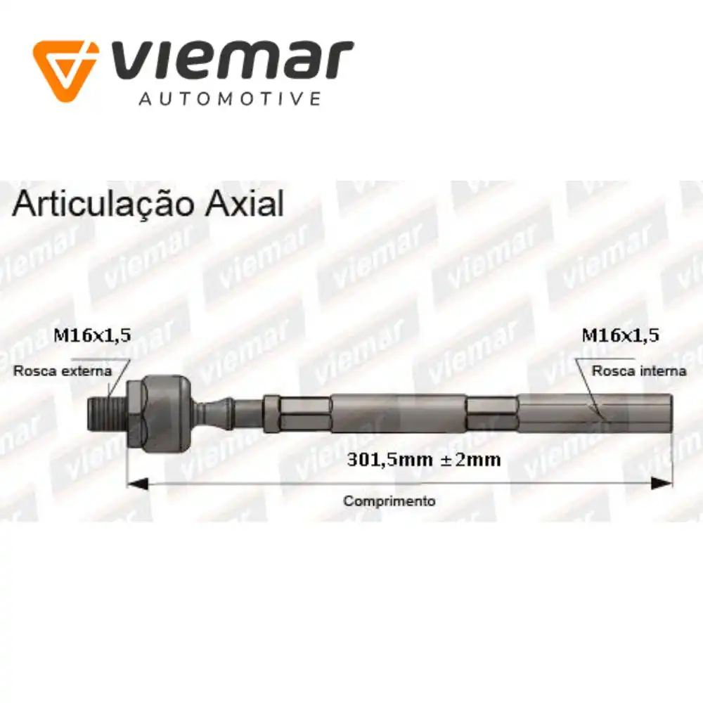 BARRA AXIAL PEUGEOT 406 1999 A 2004