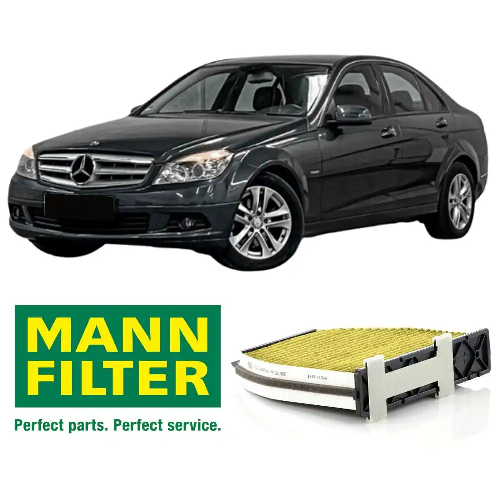 FILTRO AR CABINE MERCEDES BENZ C250 1.8 16V 2009/ COM CARVAO