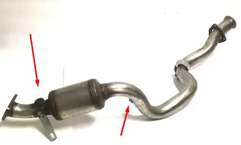 CANO SAIDA MOTOR GOL POWER TREND 1.0 8V 00/ GAS C/CAT 2 FURO