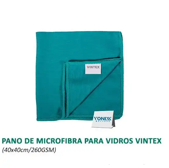 TOALHA MICROFIBRA VIDROS 40X40CM 210GSM