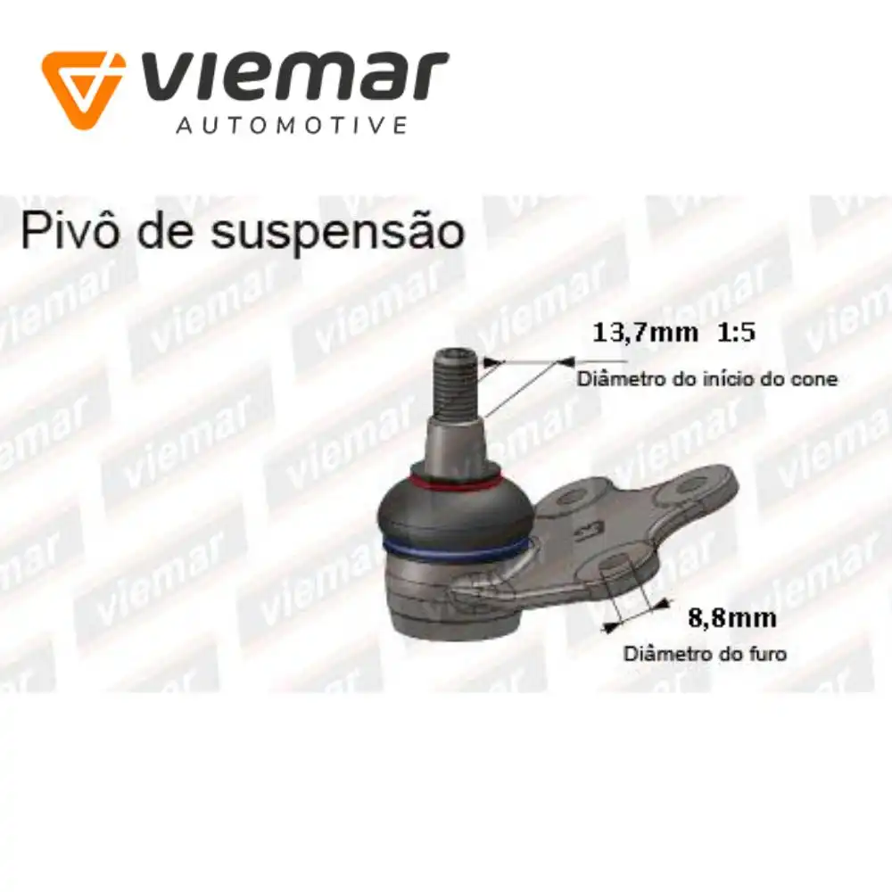 PIVO FIAT PALIO 1999 A 2000 8,8MM
