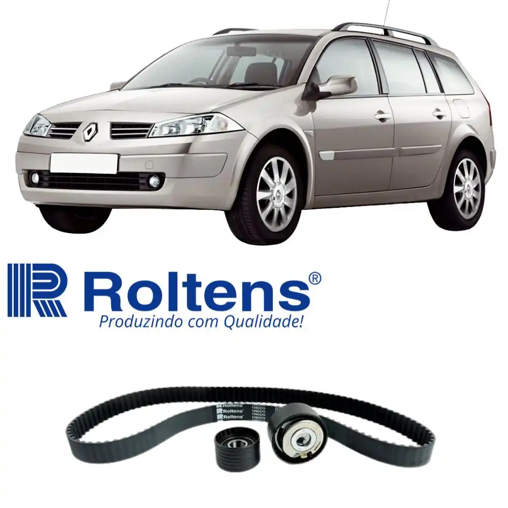 KIT CORREIA DENTADA MEGANE 2.0 16V 2006 A 2013