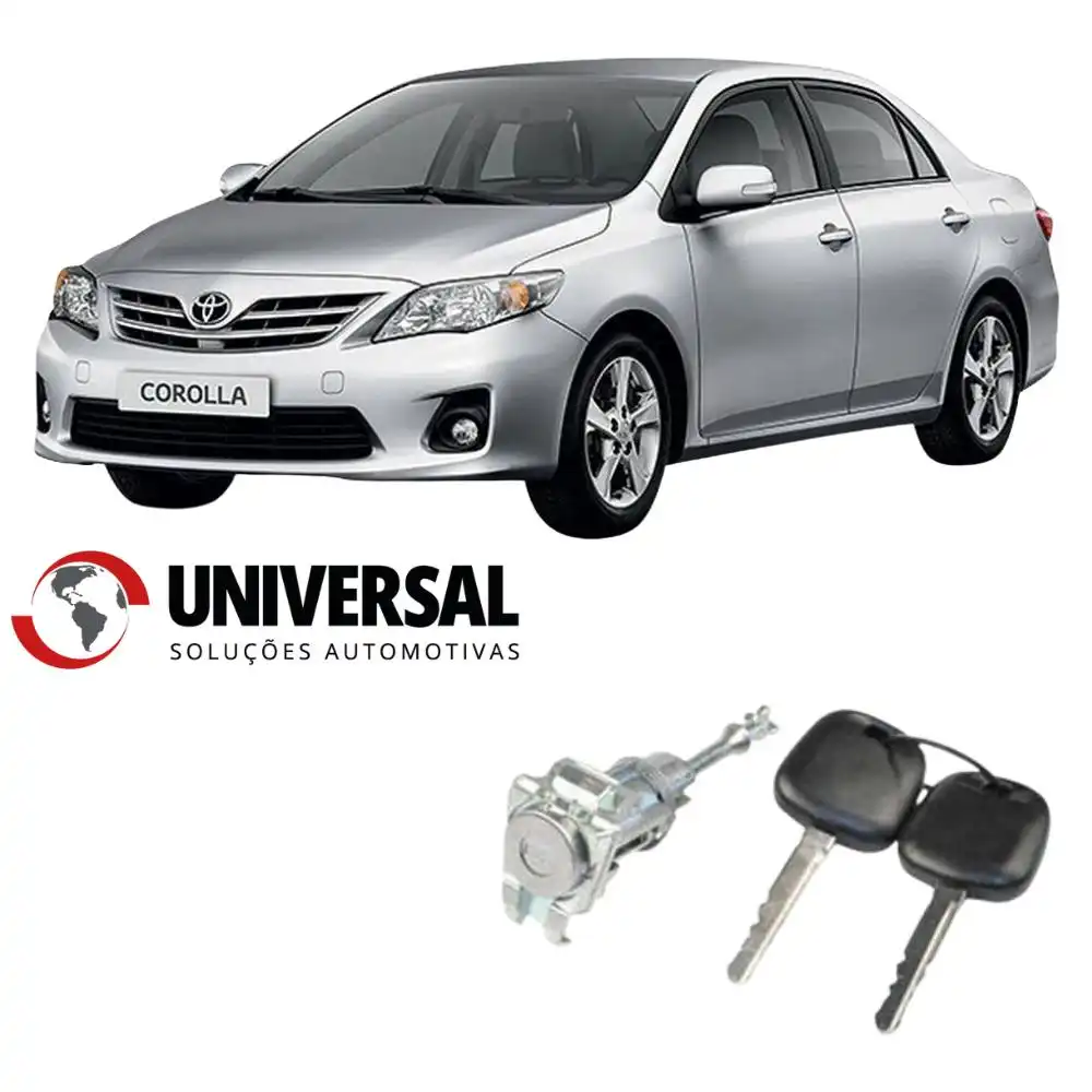 CILINDRO PORTA COROLLA 4 PTS 2008 A 2014 DIR C/ CHAVE