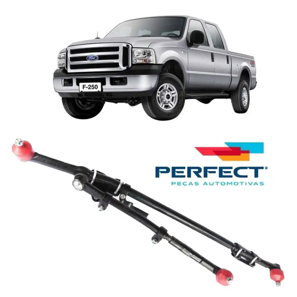 BARRA DIRECAO F-250 F-350 99/ 4X4 (COMPLETA)