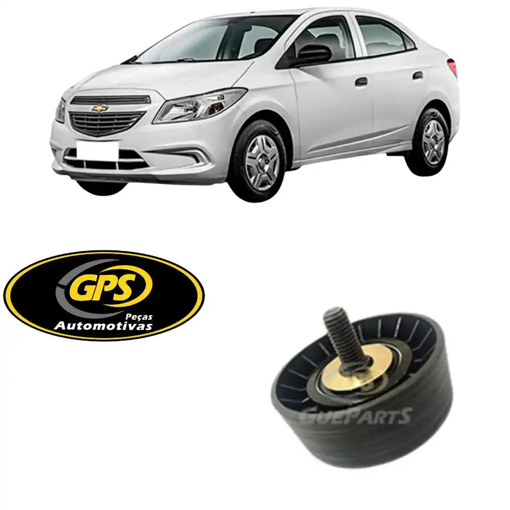 POLIA CORREIA ALTERNADOR PRISMA 1.0 8V 2017 ACIMA