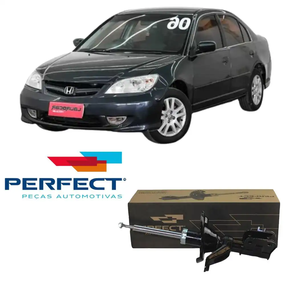 AMORTECEDOR DIANTEIRO HONDA CIVIC 2001 A 2002 DIREITO