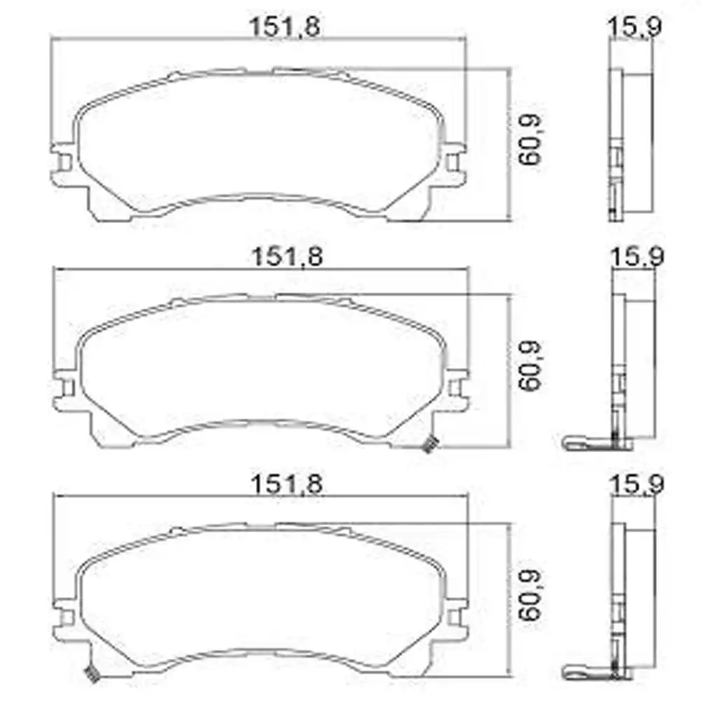 PASTILHA FREIO DIANTEIRA S-10 2.5 2.8 2017 A 2021 CERAMICA