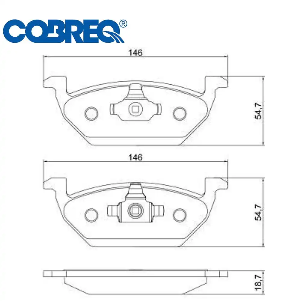 PASTILHA FREIO DIANTEIRA AUDI A3 1.6 1.8 1999 SISTEMA TEVES