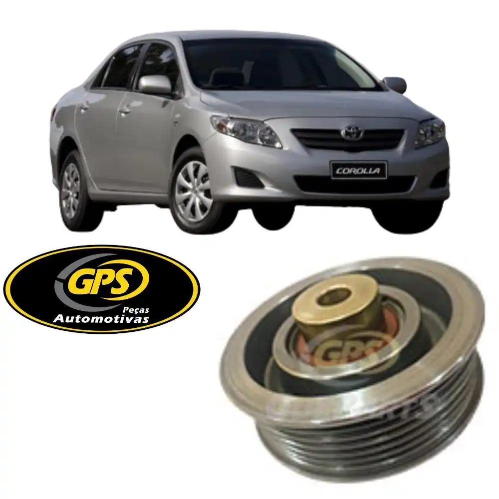 POLIA CORREIA ALTERNADOR COROLLA  1.8 16V 2008 A 2020