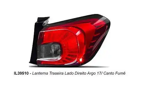 SINAL TRAS FIAT ARGO 2017/ DIR CANTO (FUME)