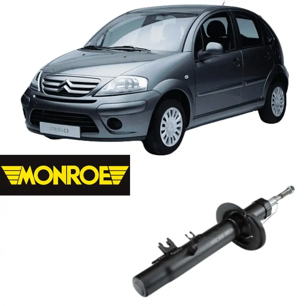 AMORTECEDOR DIANTEIRO CITROEN C3 2002 A 2012 DIREITO