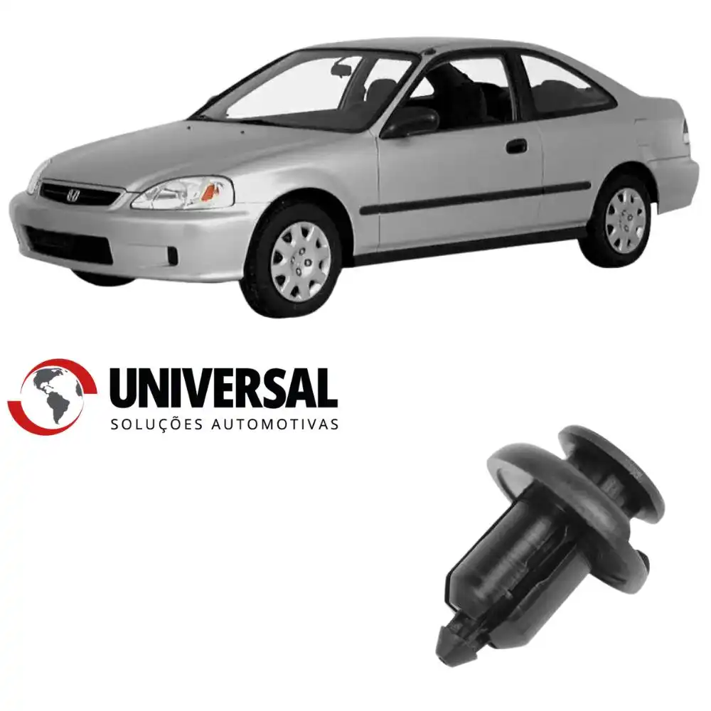 GRAMPO FIXACAO PARACHOQUE NEW CIVIC 06/ (TAMBEM SERVE FIXACA