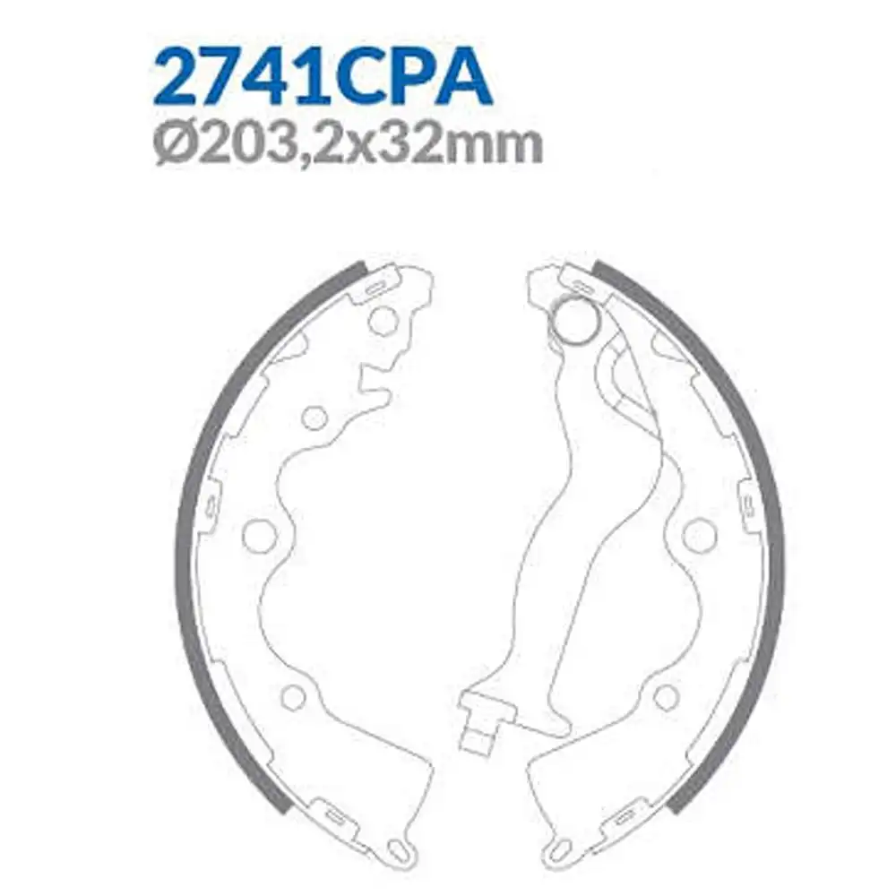 SAPATAS FREIO HYUNDAI HB20 2012/