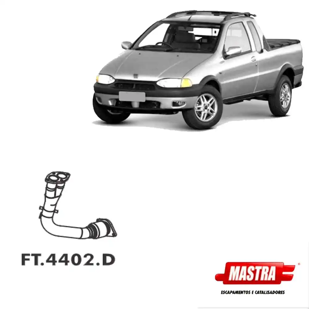 CANO SAIDA MOTOR FIAT STRADA 1.6 16V 1999 A 2003