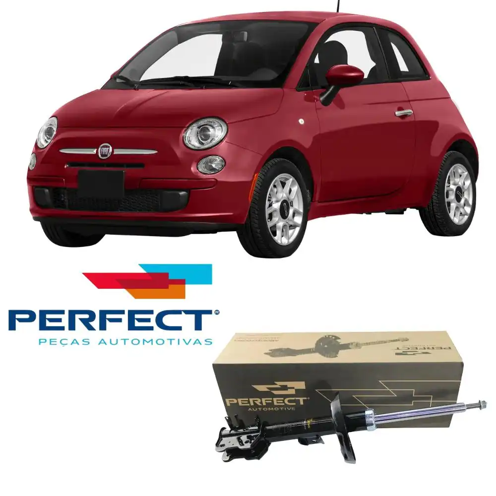 AMORTECEDOR DIANTEIRO FIAT 500 2011 ACIMA ESQUERDO