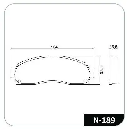 PASTILHA FREIO DIANTEIRA RANGER 4X4 4X2 2007 A 2012