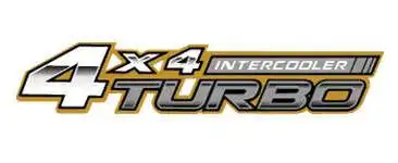 EMBLEMA 4X4 TURBO INTERCOOLER HILUX