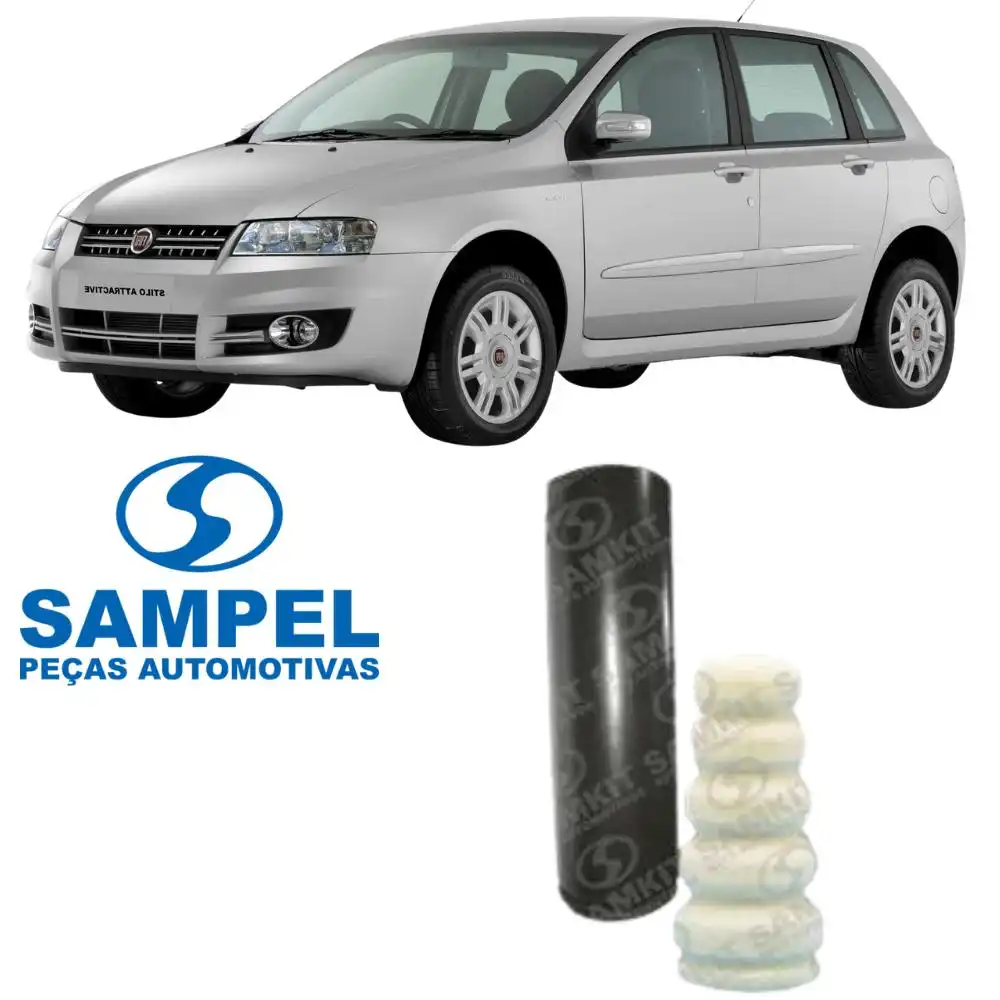 KIT AMORTECEDOR TRASEIRO FIAT STILO 2002 A 2011