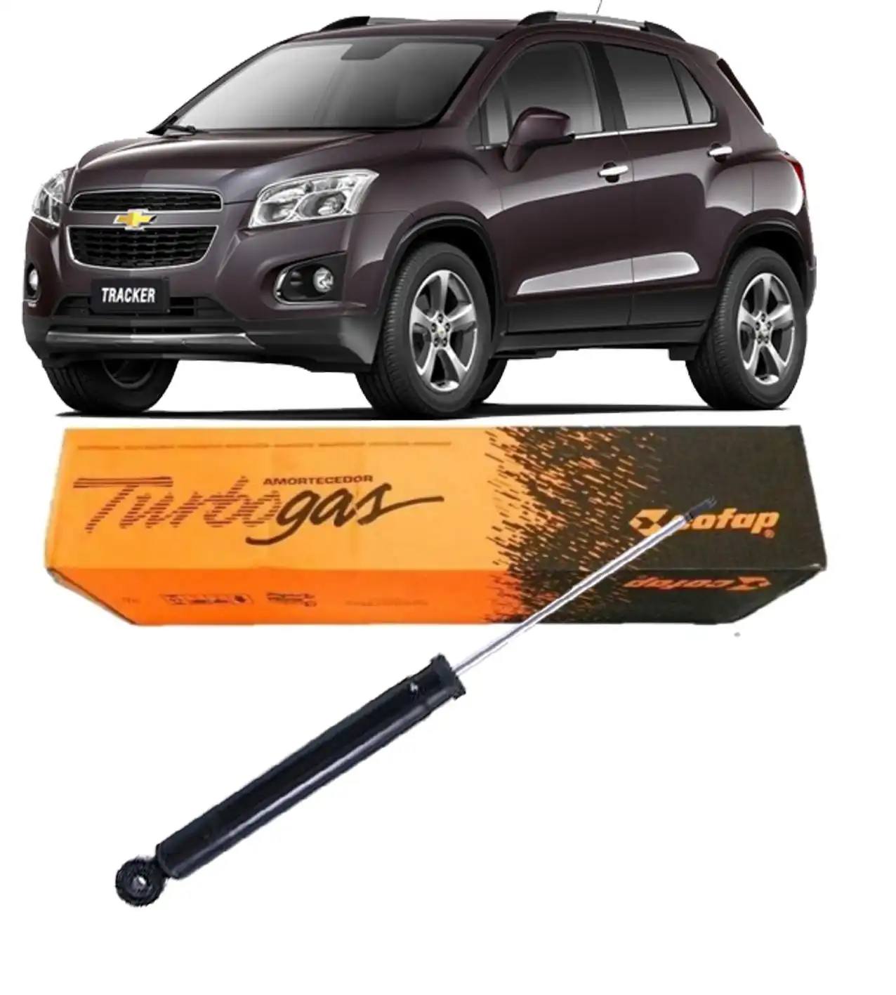 AMORTECEDOR TRASEIRO TRACKER 2013 A 2019