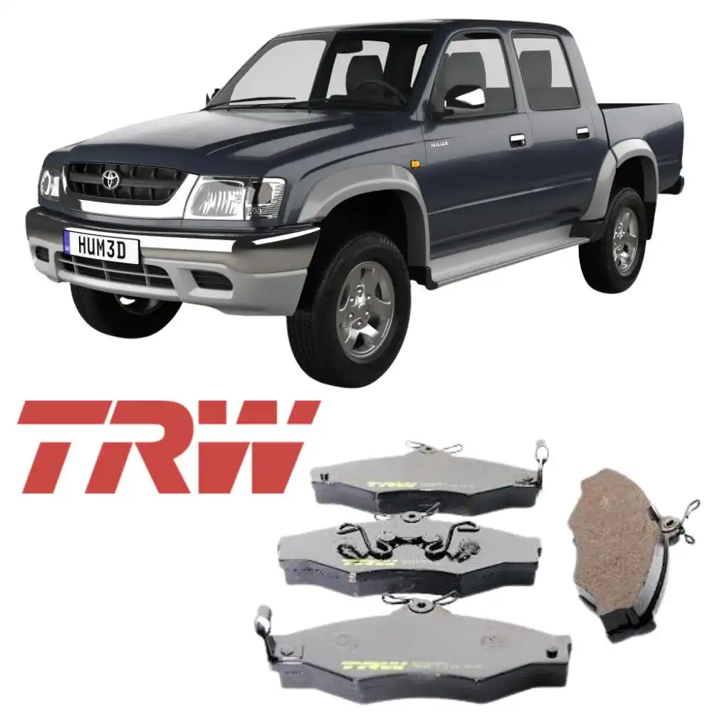 PASTILHA FREIO DIANTEIRA HILUX 3.0 8V 2000 A 2005