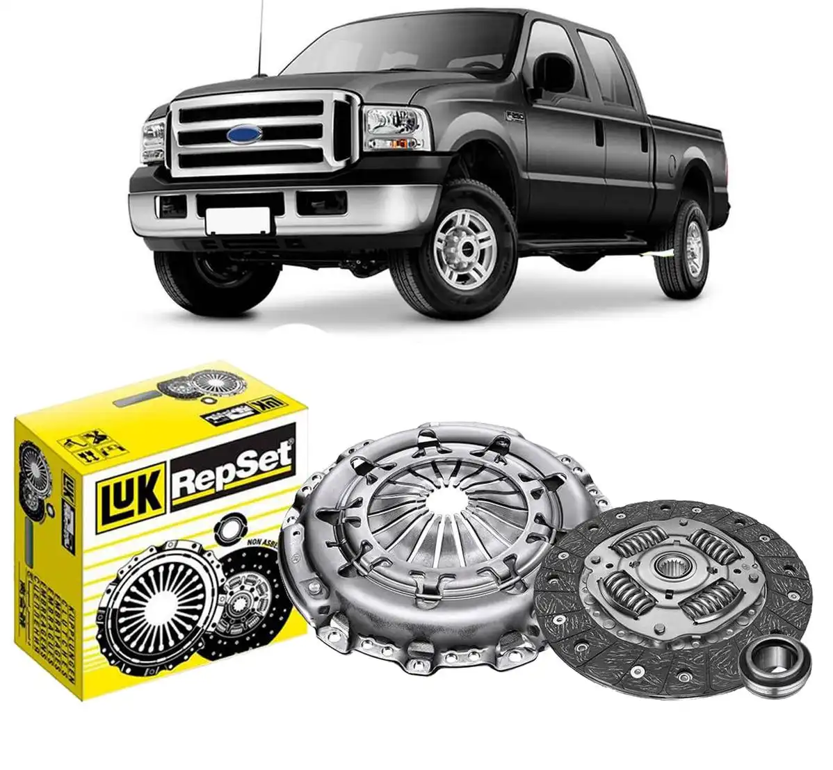 KIT EMBREAGEM F-250 3.9 4.2 MWM 1998 A 2011 COM ROLAMENTO