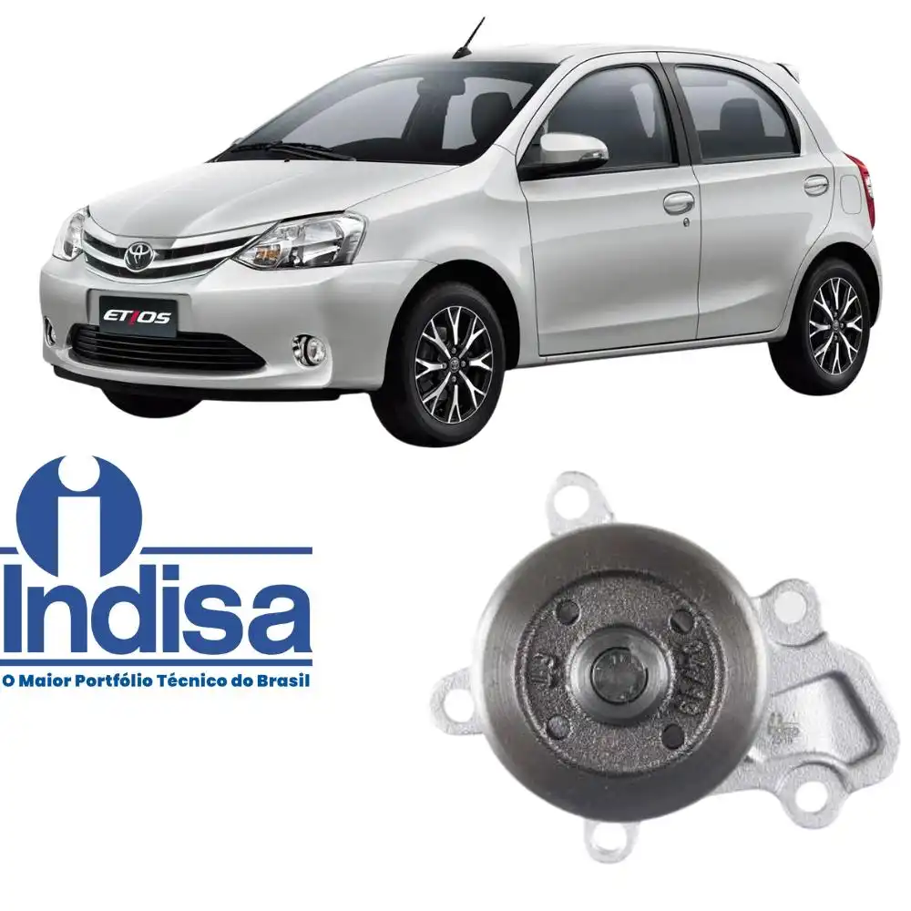 BOMBA DAGUA TOYOTA ETIOS 1.3 1.5 16V 12/