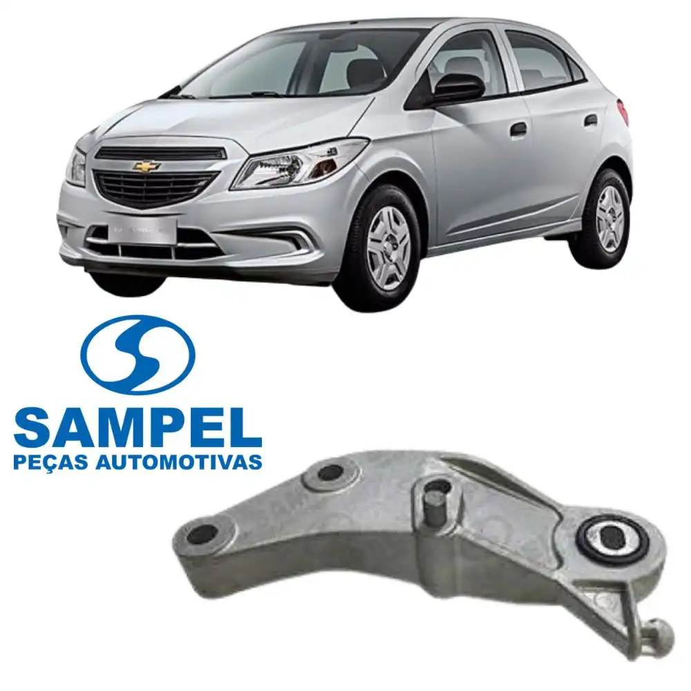 SUPORTE CALCO CAIXA ONIX PRISMA COBALT 2013/ TRAS (MANUAL)