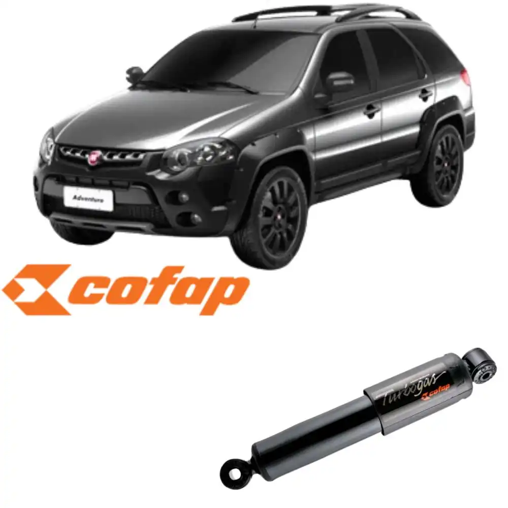 AMORTECEDOR TRASEIRO FIAT PALIO ADVENTURE LOCKER 2008 A 2017