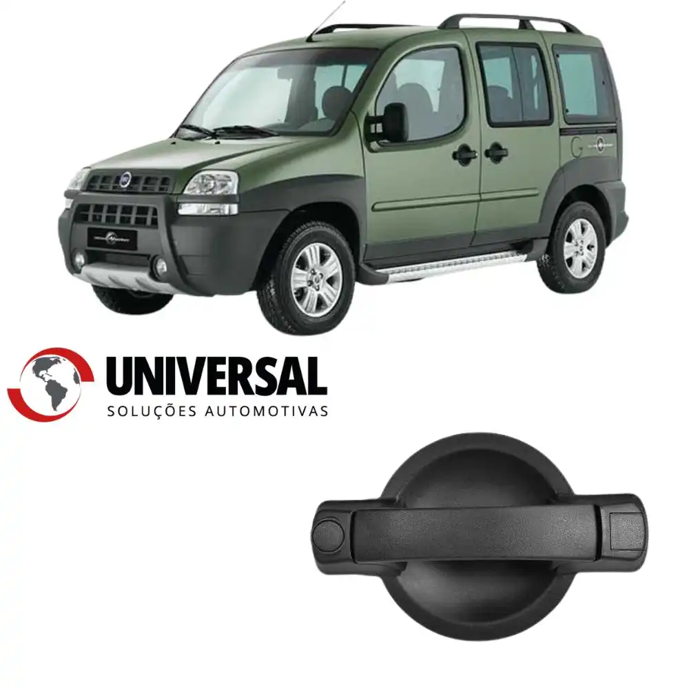 MACANETA EXT PORTA LATERAL FIAT DOBLO 2002/ DIR S/CHAVE