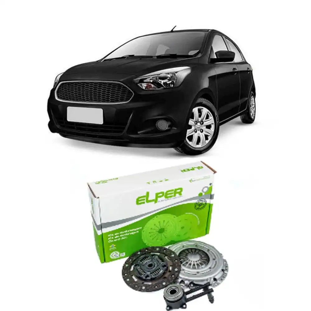 KIT EMBREAGEM KA 1.0 12V 2014 A 2018 220MM 17 ESTRIAS