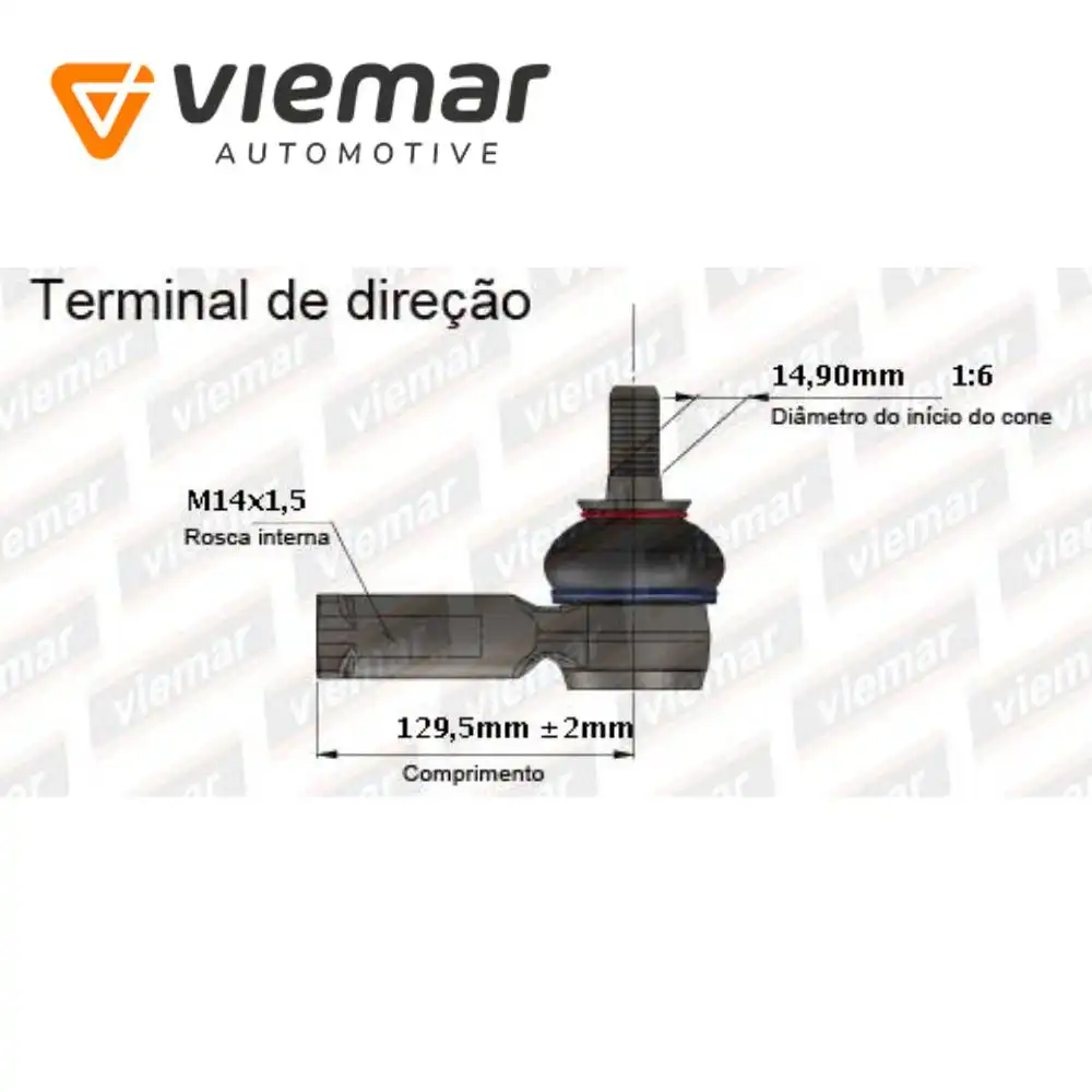 PONTEIRA DIRECAO COBALT ONIX 2020 A 2021 DIREITA